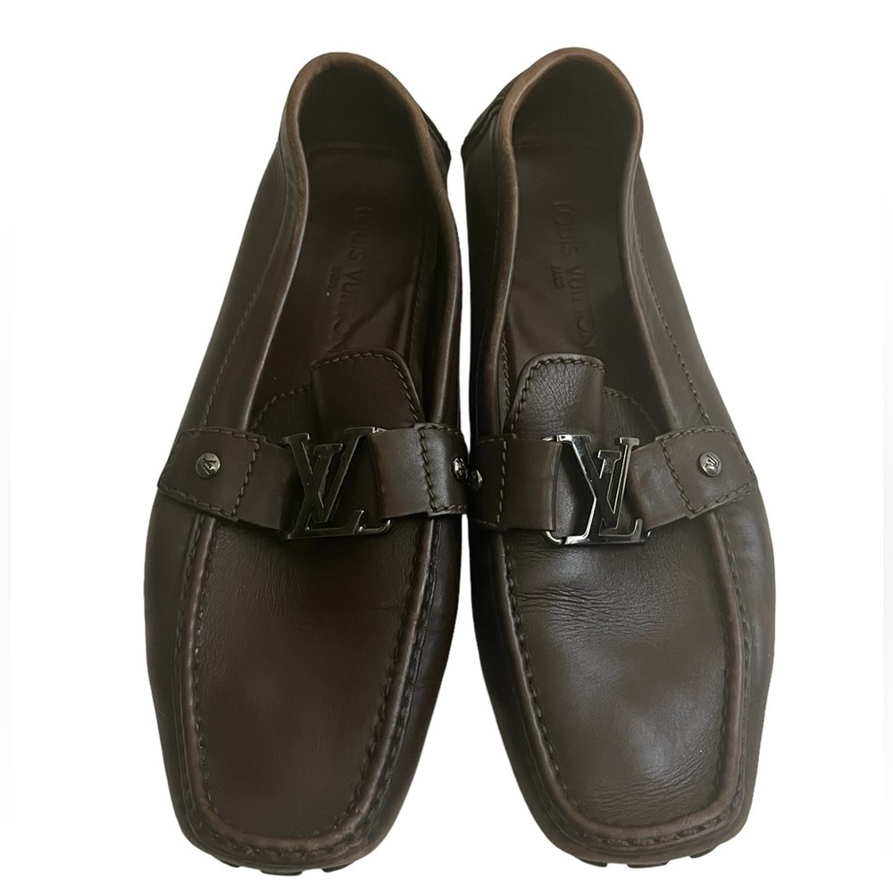 Louis Vuitton Monte Carlo Brown Leather Men's size 9.5